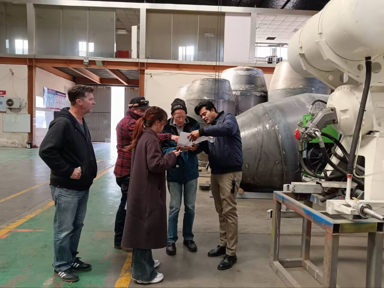 Welcome guests from afar