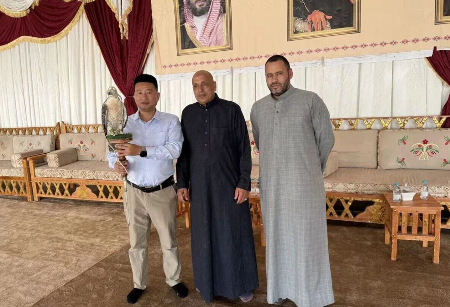 A delegation from Shandong Xiangjin traveled to Saudi Arabia.