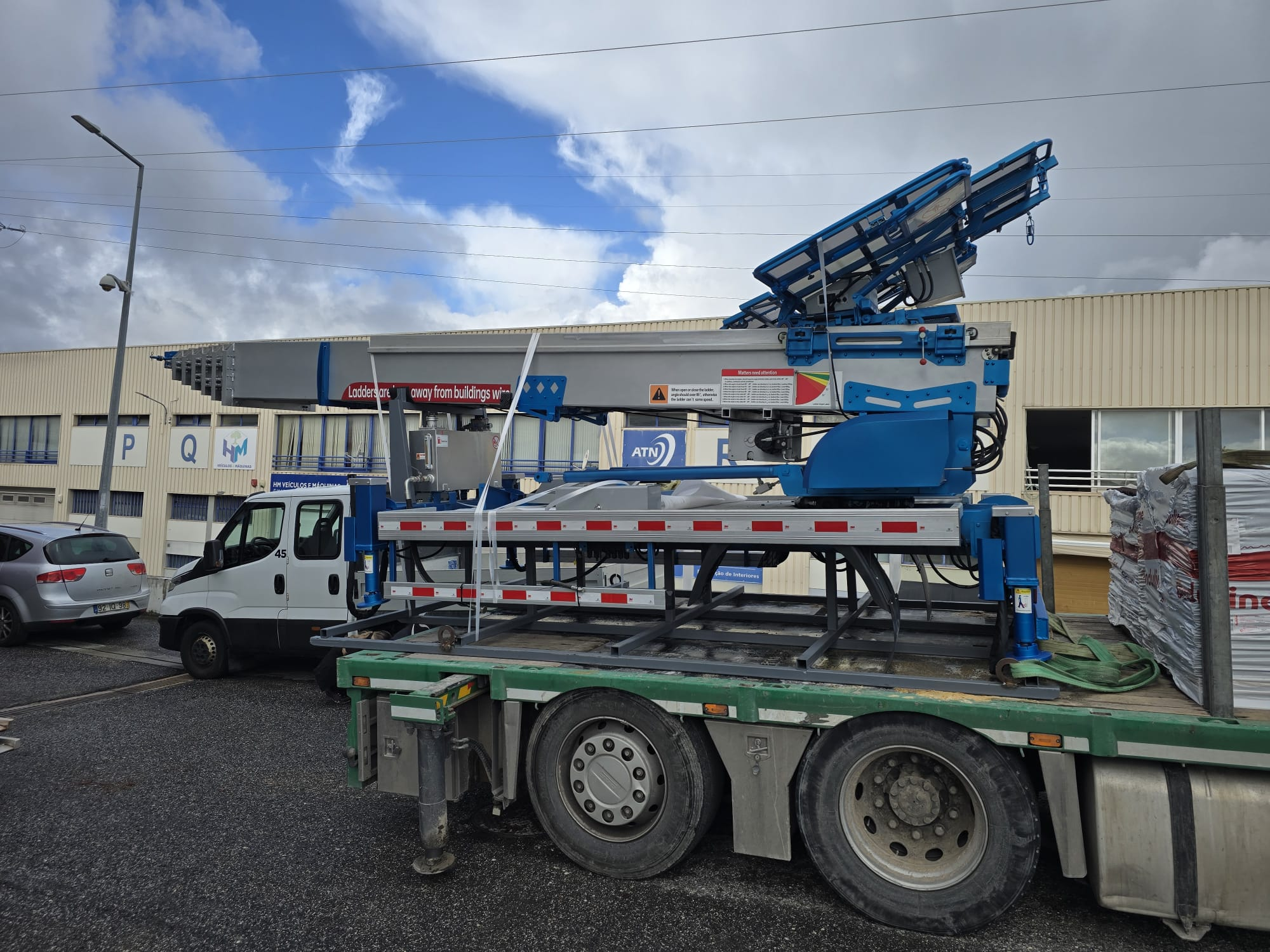 Aerial Ladder Truck Order Received in Portugal