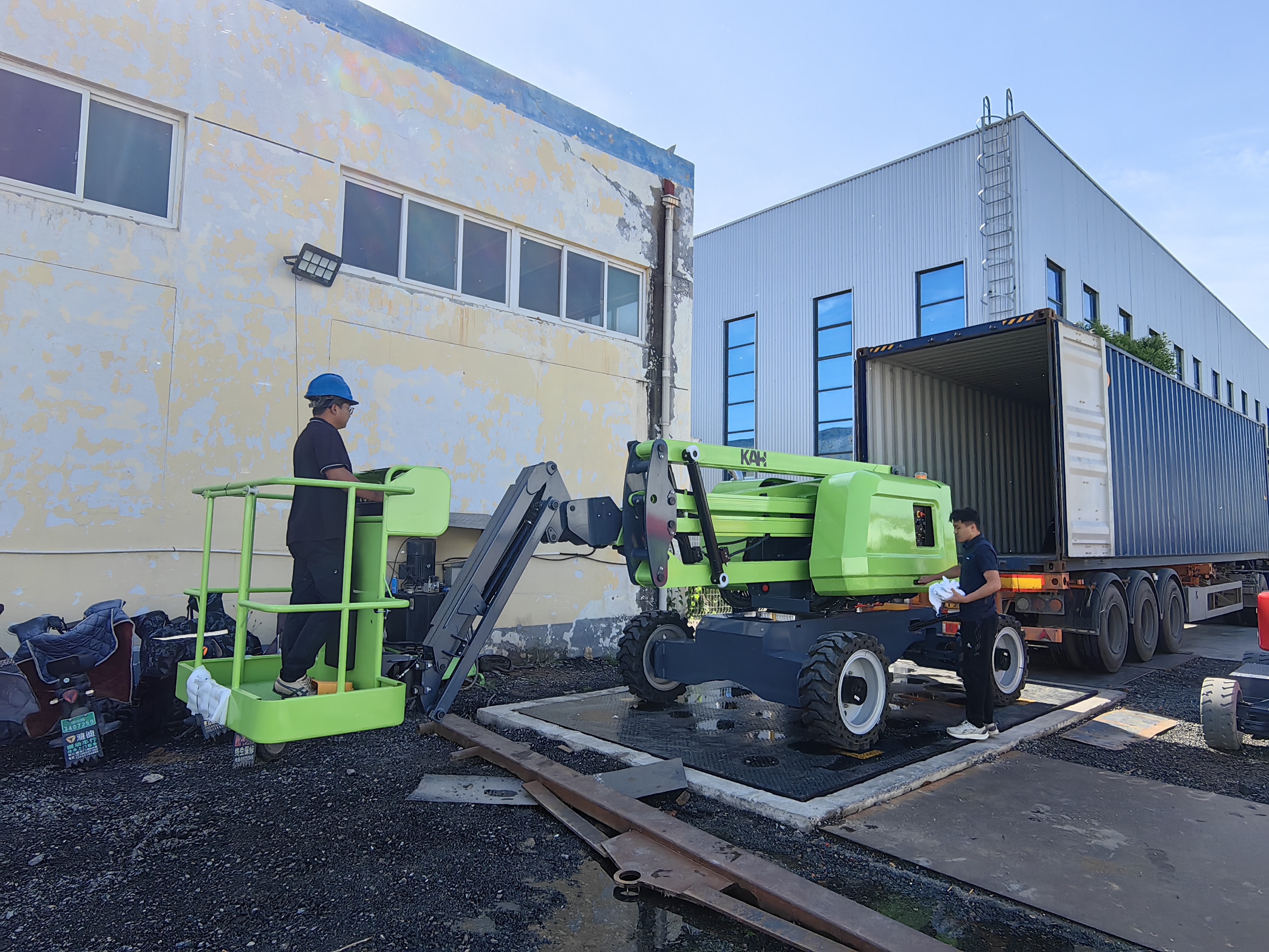 Equipment containerization for Australian customers