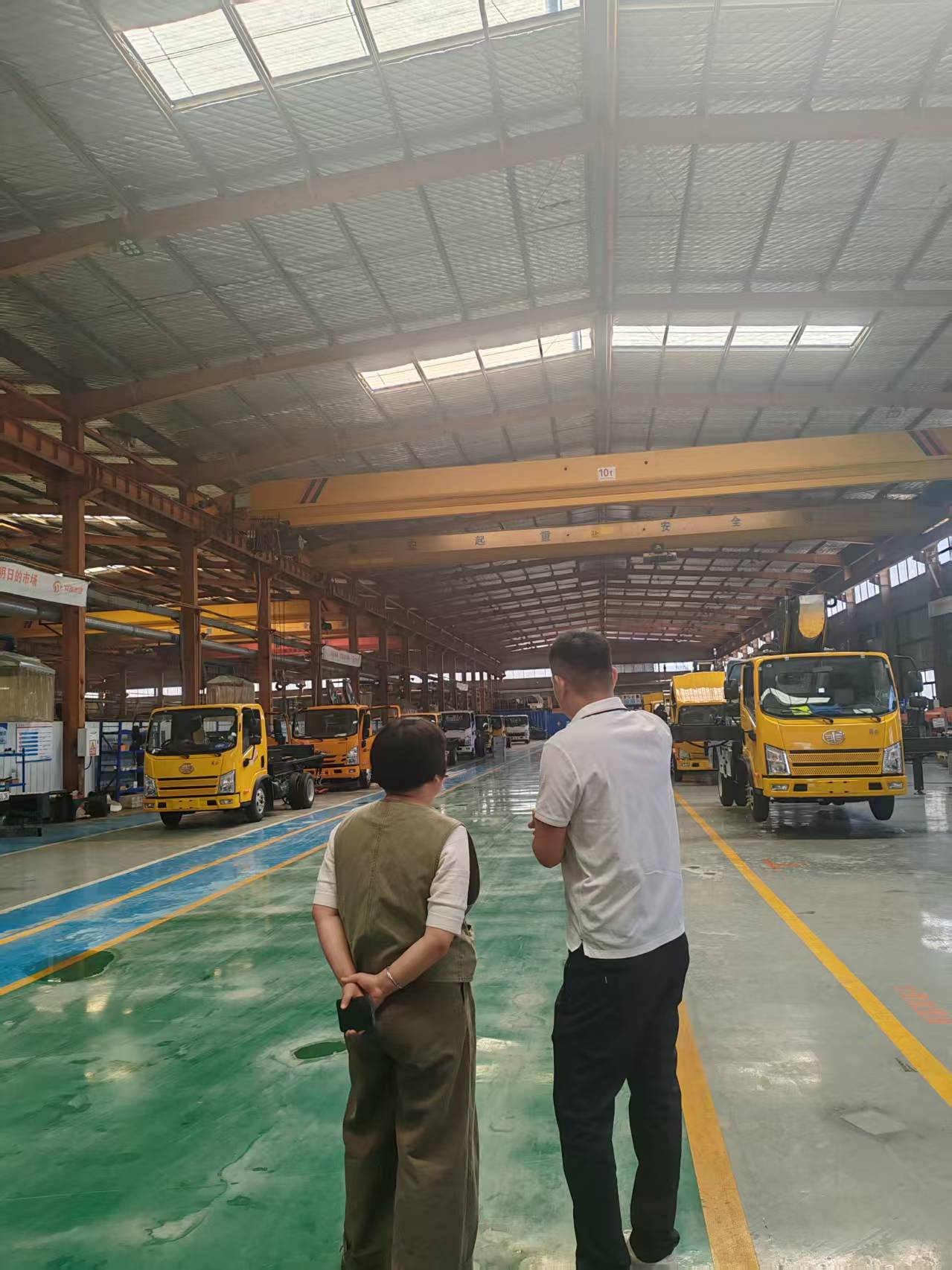 Welcome Customers to Visit and Inspect Our Concrete Mixer Trucks