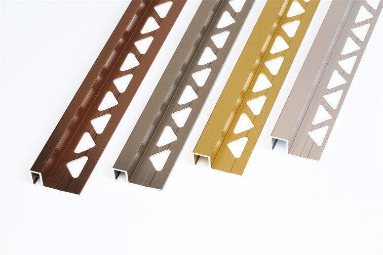 Tile square corner edge strip
