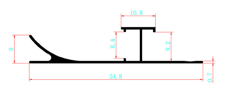 Wall panel embedded with lamp belt skirting line