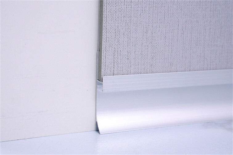 Wall panel embedded with lamp belt skirting line