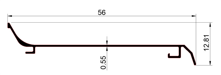  06 thick online celebrity hook C baseboard