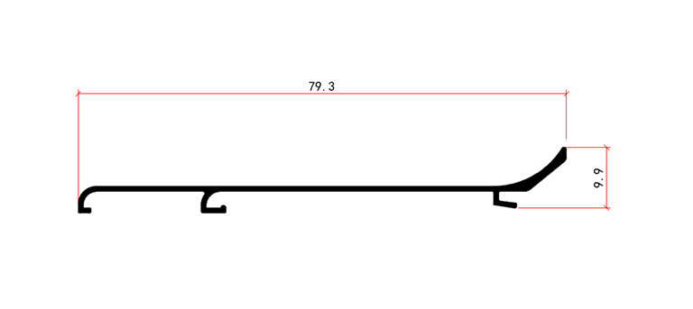 08 thick online celebrity hook A skirting line