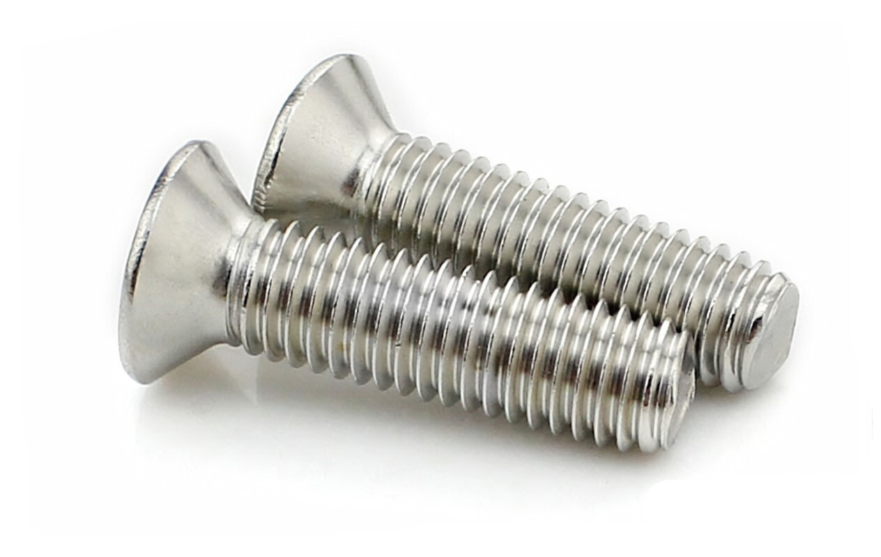 Titanium Flat Phillips Machine Screws (vis de machine plates en titane)