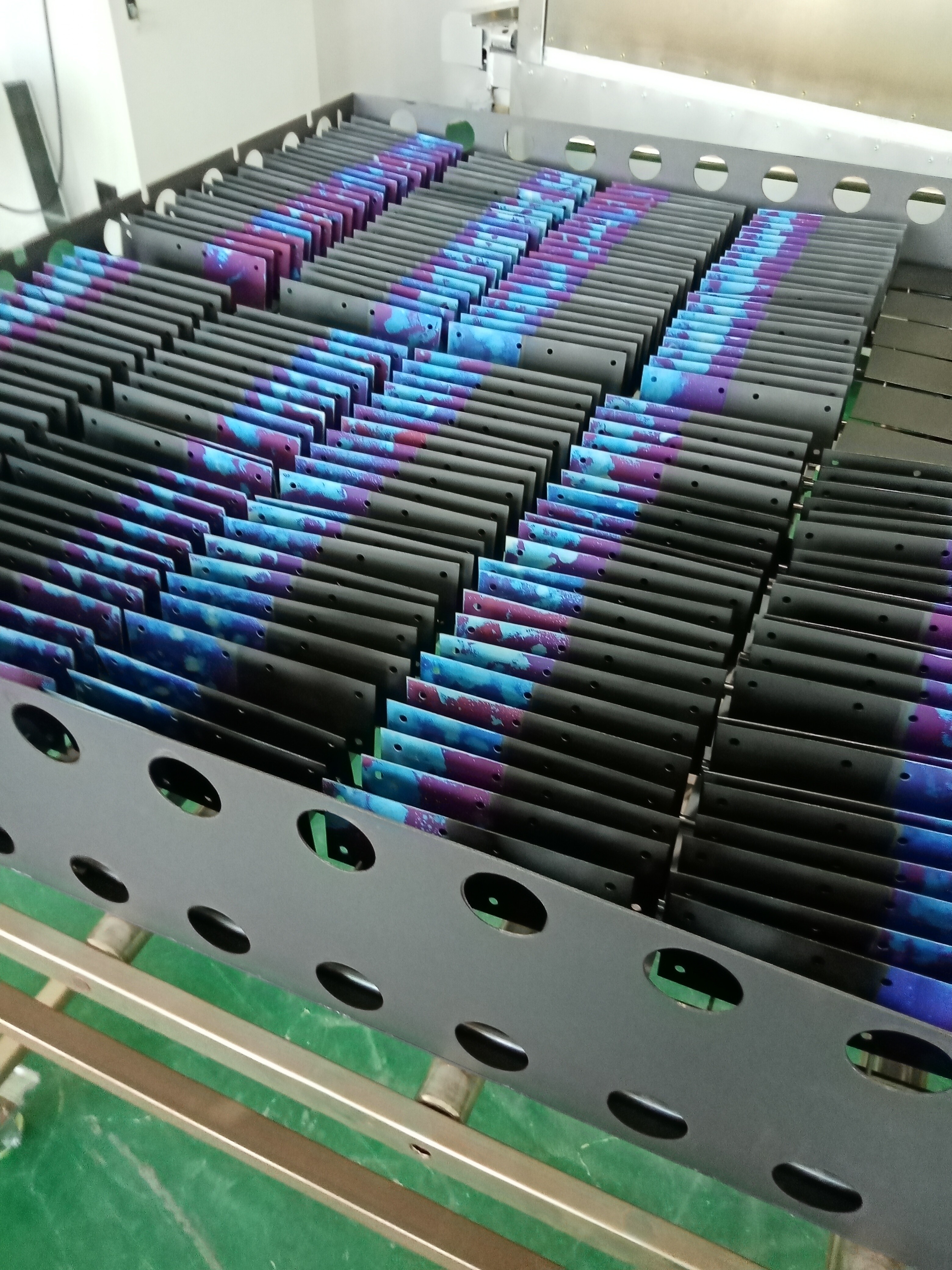 Anode recouverte de ruthénium et d'iridium