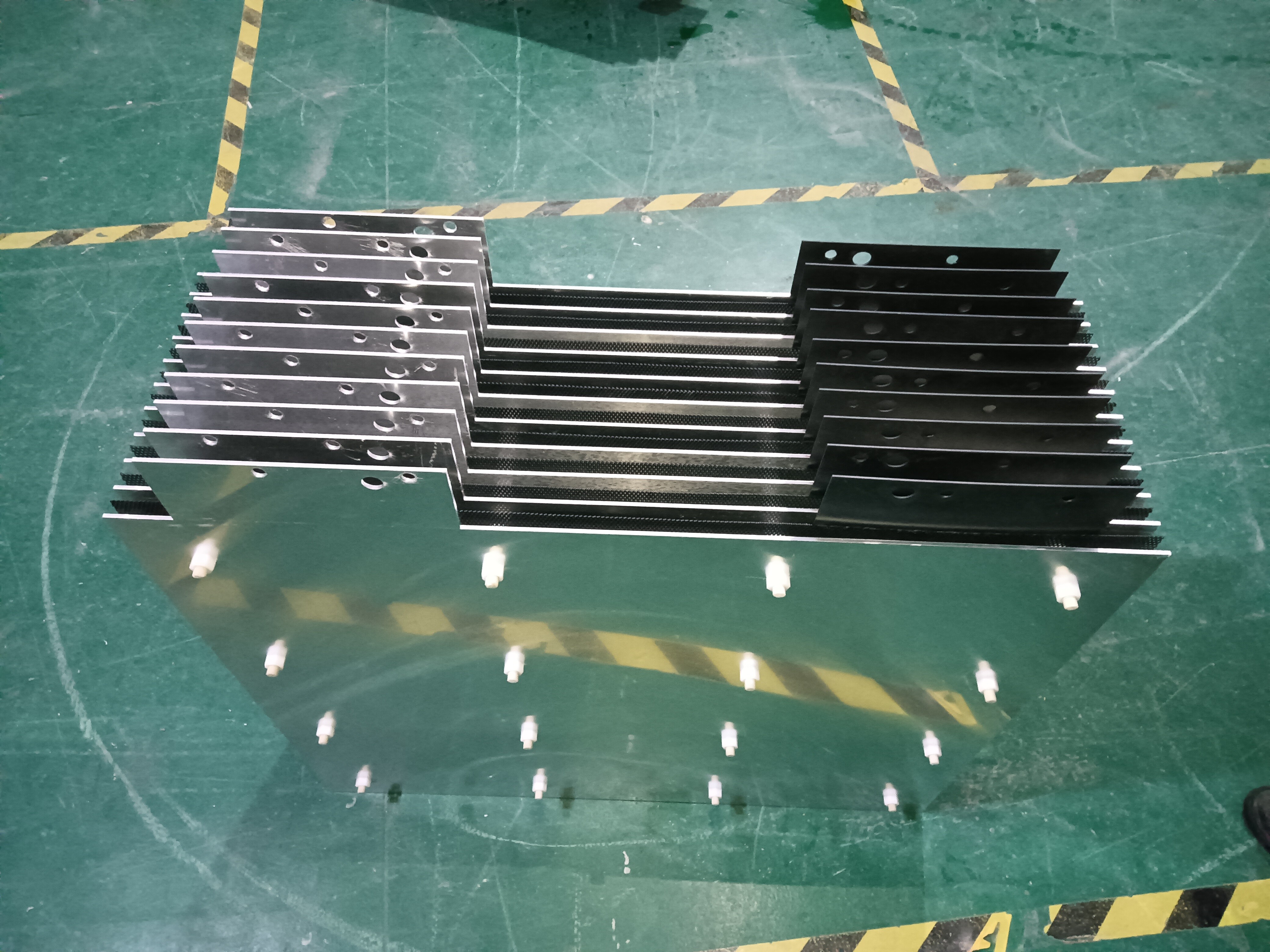 Cellule d'électrolyse à plaques