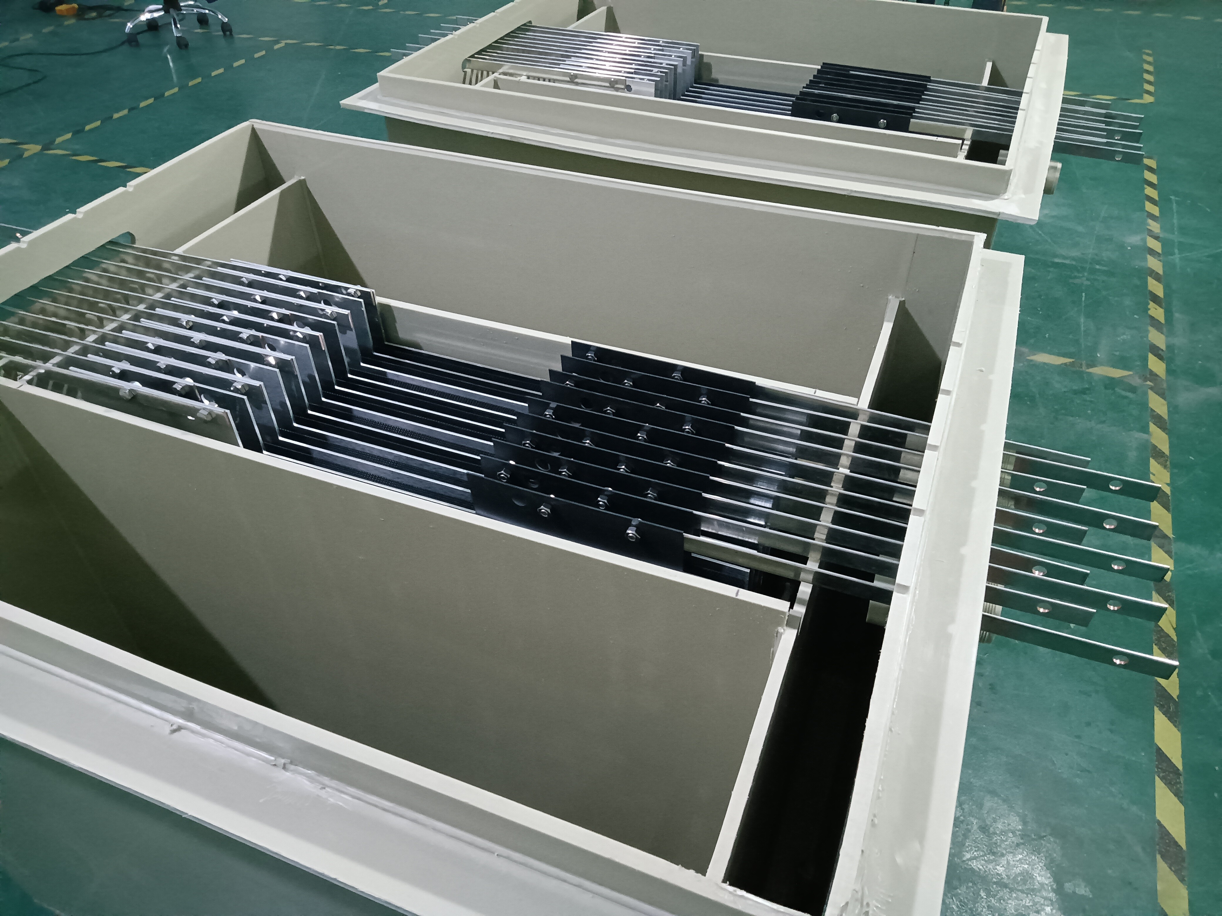 Cella elettrolitica in campo industriale