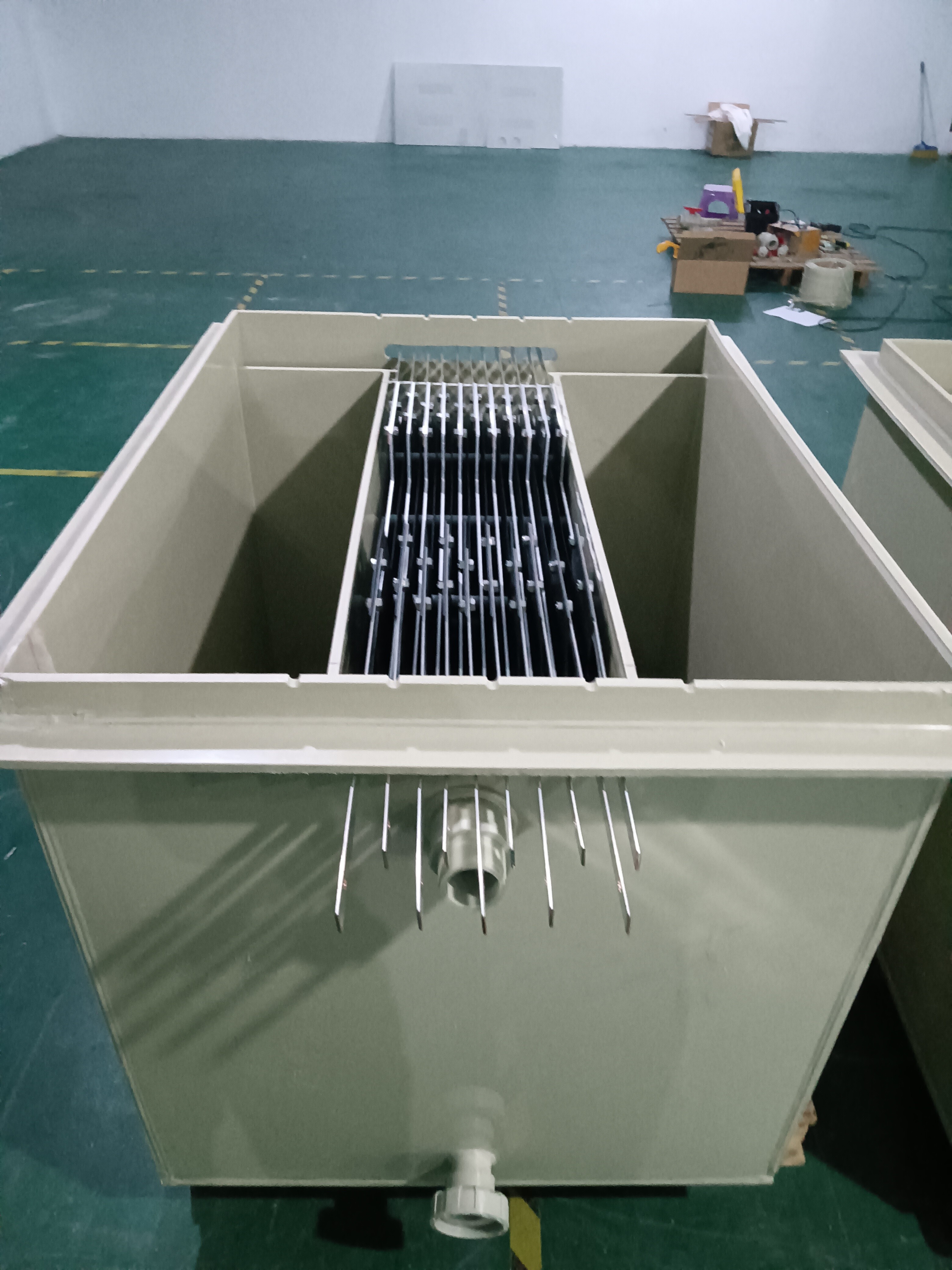 Cella elettrolitica in campo industriale