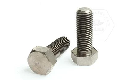 Tornillo de cabeza hexagonal de titanio