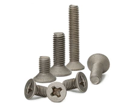 Tapón de cabeza plana de titanio