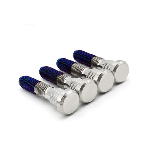 Tornillo de titanio para bujes de automóviles