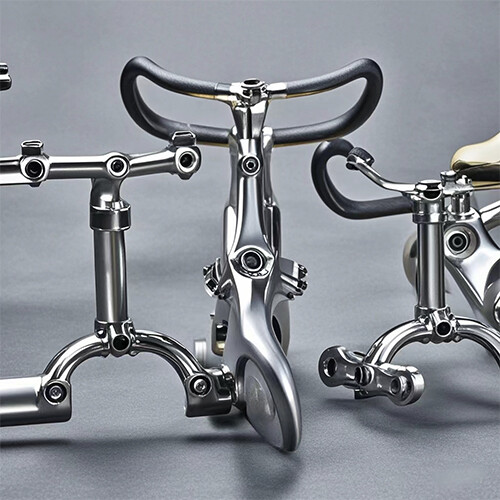 Piezas de titanio para bicicletas