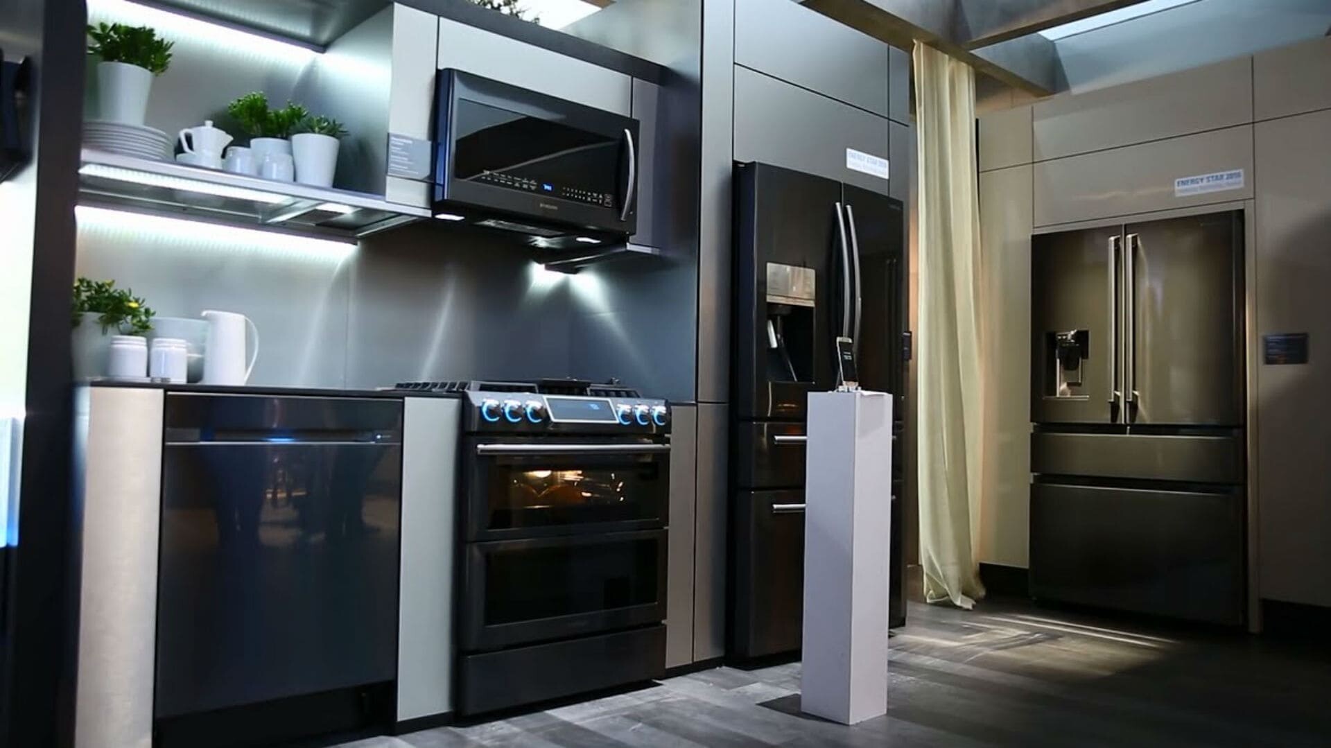 Why is glass used in home appliances?