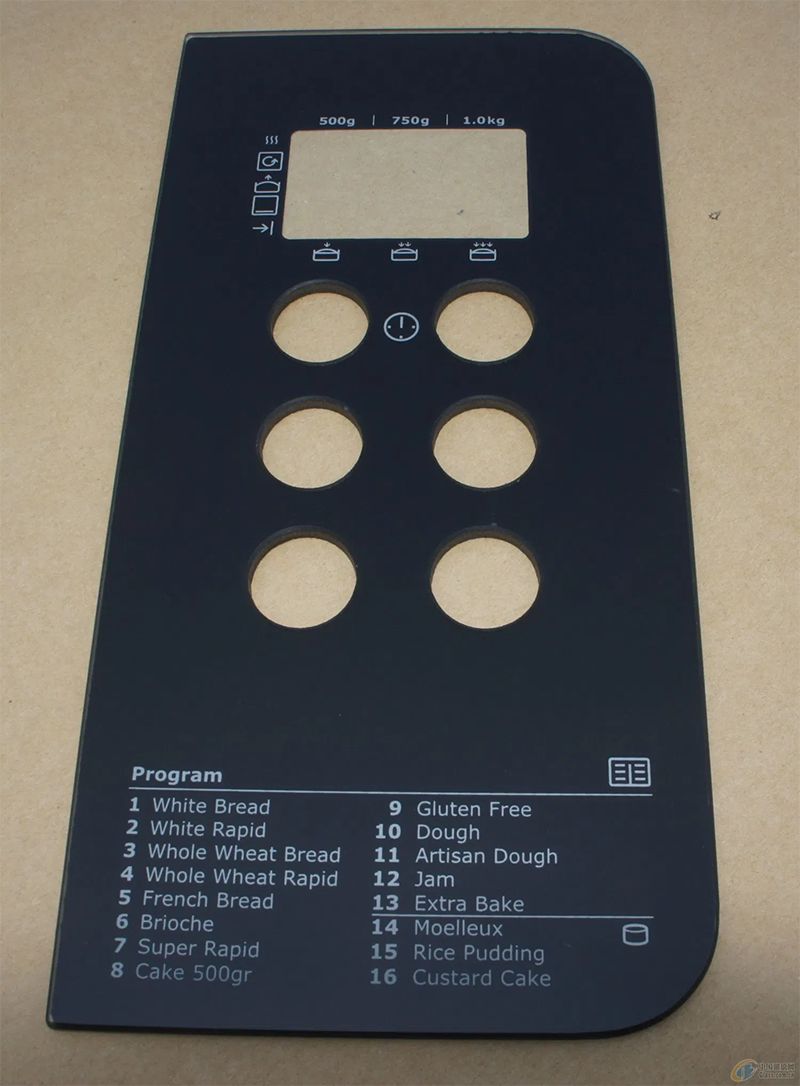 Factory OEM ODM Water Dispenser Tempered Glass Panel Touch Panels Electronic Glass