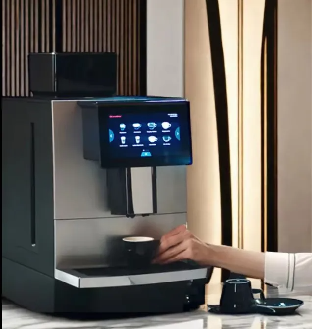 Smart Home Appliance Coffeemaker Front Touch Panel Glass with Silk Screen Printing