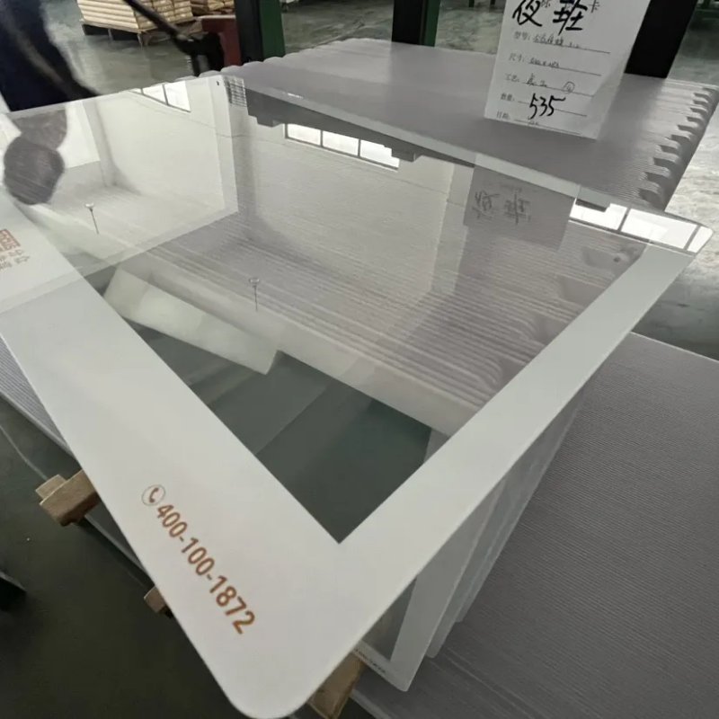 Anti-Glare(AG) Cover Glass Industrial Control Display Cover Glass 