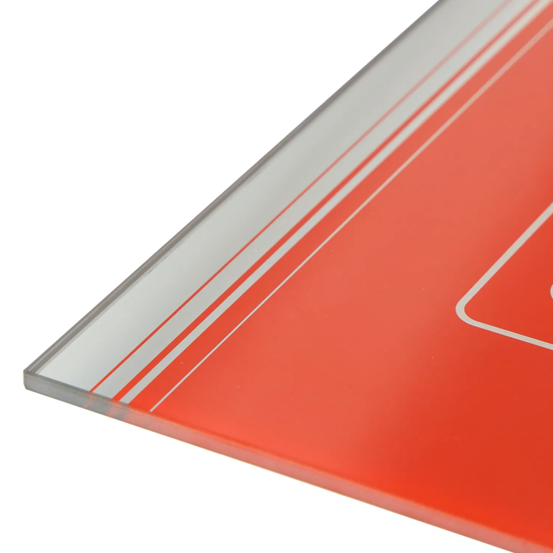 Vibrant Silk Screen Printed Glass for Refrigerators and Acs