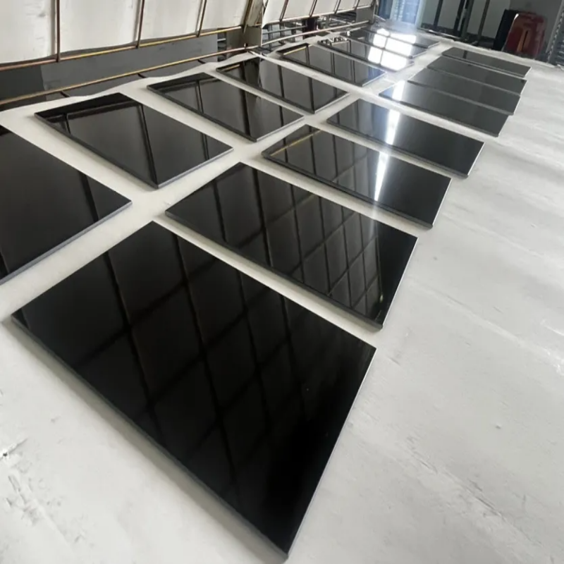 Silk Screen Printed Tempered Glass for Household Electronice Device Glass Factory Supply