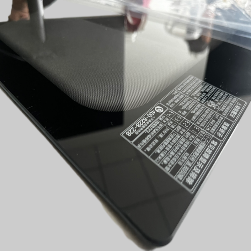 Silk -Screen Printed Tempered Glass for Home Appliance Front Cover Glass Factory Supply