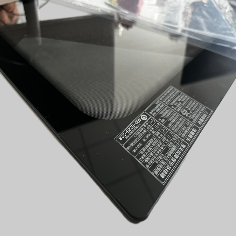 Silk -Screen Printed Tempered Glass for Home Appliance Front Cover Glass Factory Supply