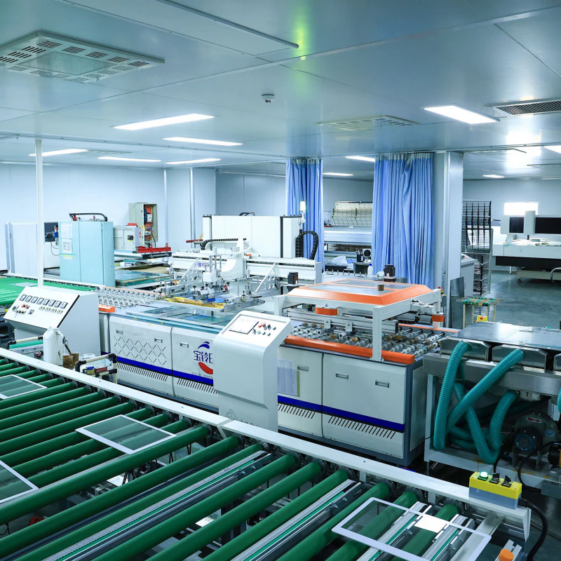 Silk Screen Printed Glass Refrigerator Door Cover Glass