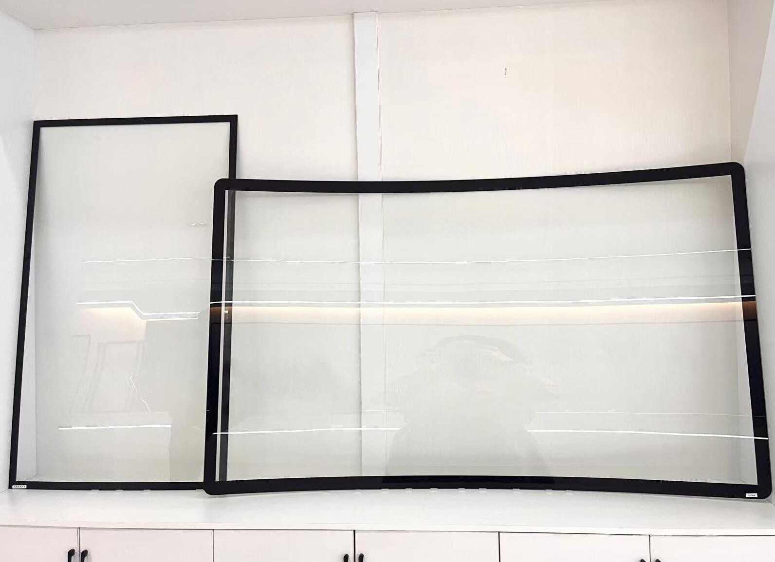 Anti Glare Cover Glass for Central Control of EV car