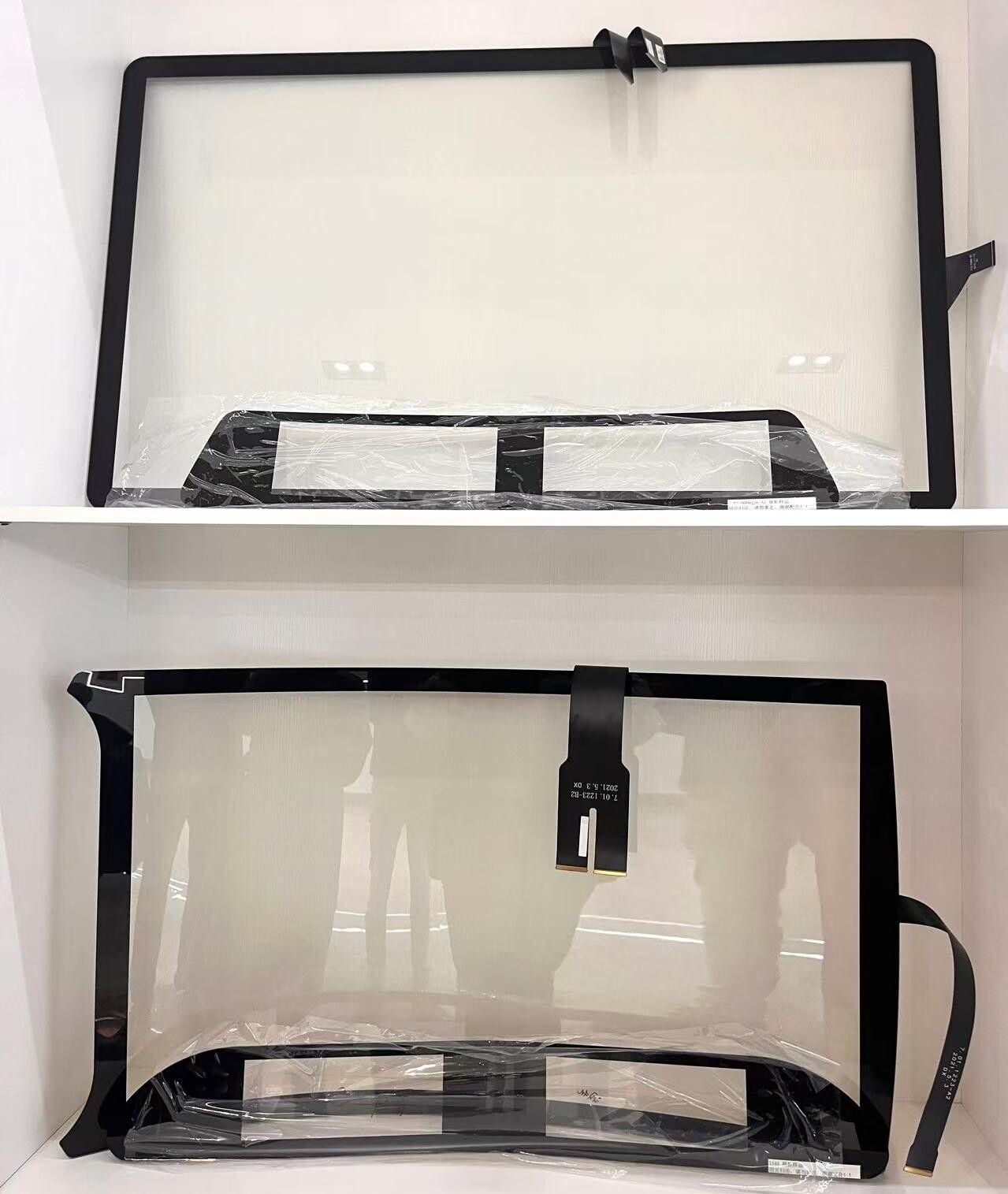 Anti Glare Cover Glass for Central Control of EV car