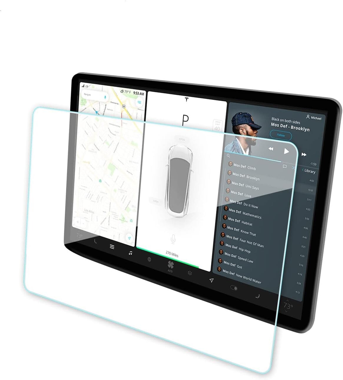  Capacitive Touch screen Glass Protector for Smart Appliance 