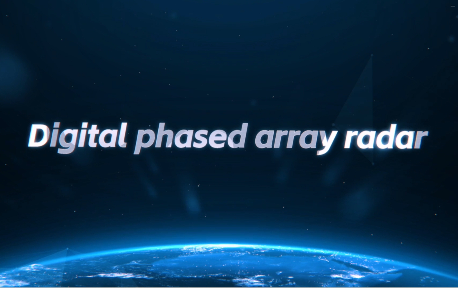 Digital phased array radar