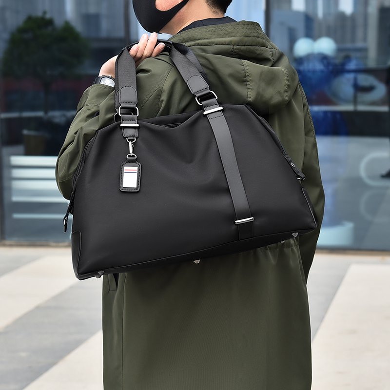 DUFFEL BLACK-BACK