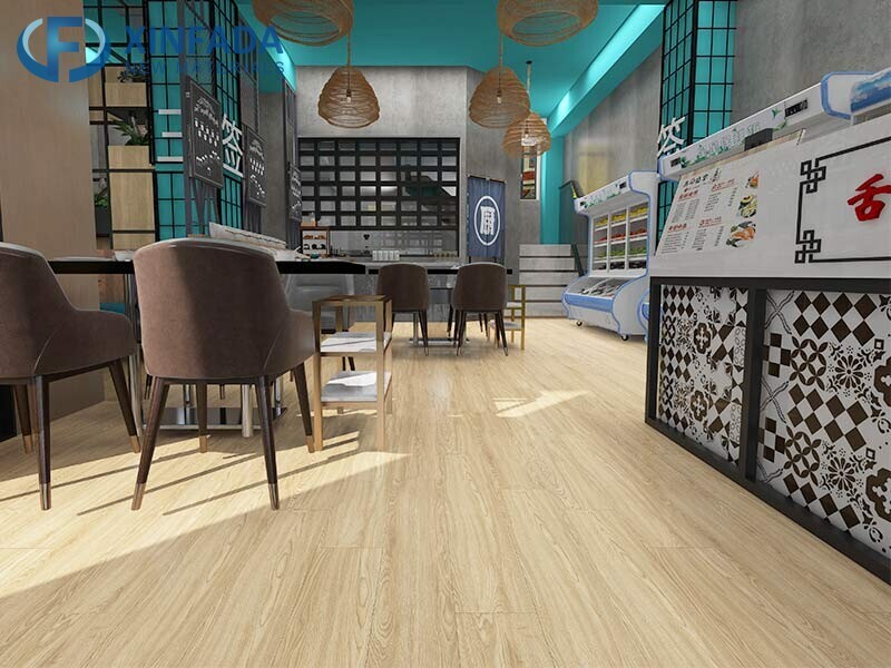 PVC Plastic Luxury Flooring Lvp Vinyl Wood Floor Planks for Kitchen Room