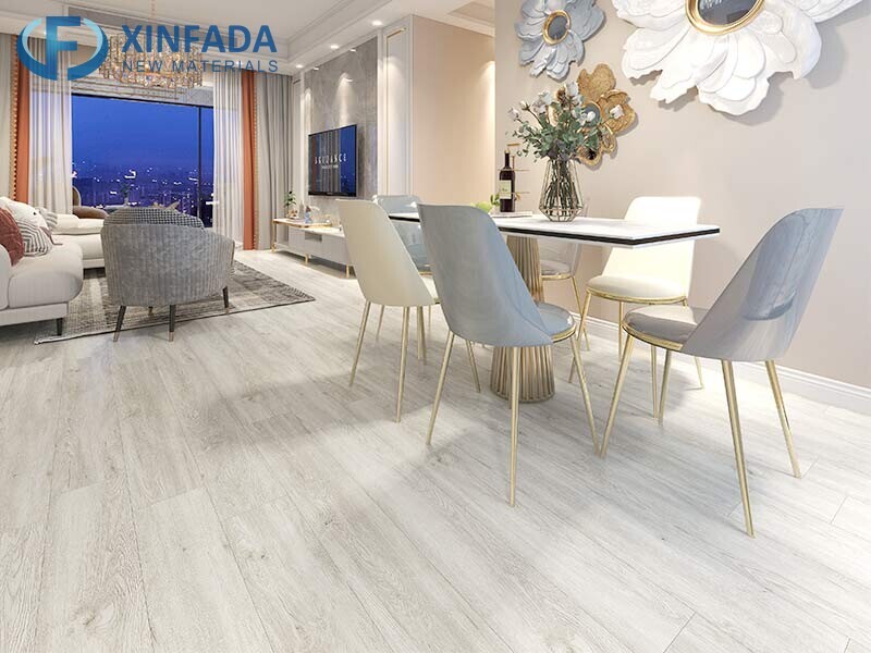 4mm w/pad Gray Oak Waterproof Rigid Vinyl Plank Flooring 7.2 in. Wide x 48 in. Long