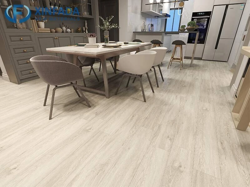 2mm Essence Oak Waterproof Glue-Down Luxury Vinyl Plank Flooring 6 in. Wide x 48 in. Long