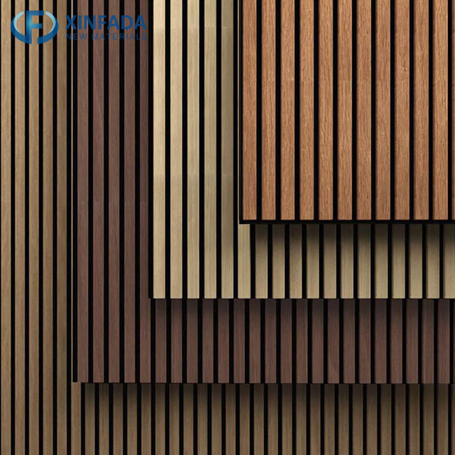 High Density Wooden Polyester Fiber MDF Lightweight Soundproof Acoustic Wall