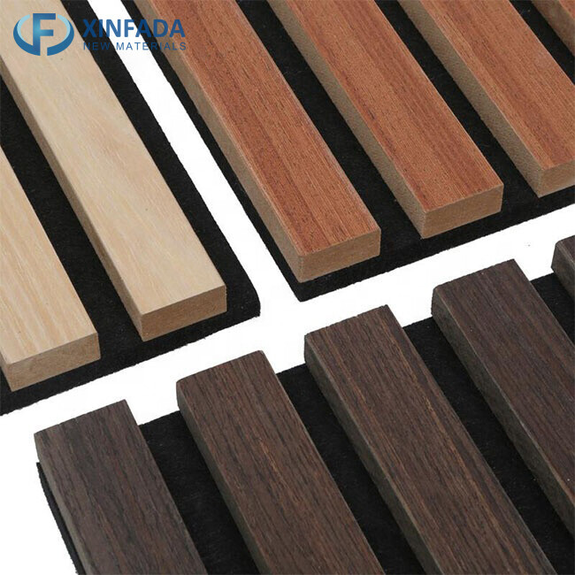High Density Wooden Polyester Fiber MDF Lightweight Soundproof Acoustic Wall