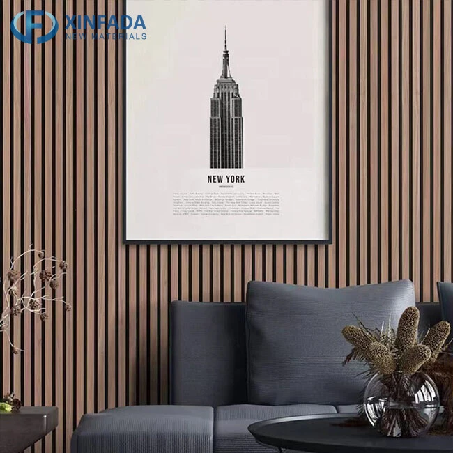 High Density Wooden Polyester Fiber MDF Lightweight Soundproof Acoustic Wall