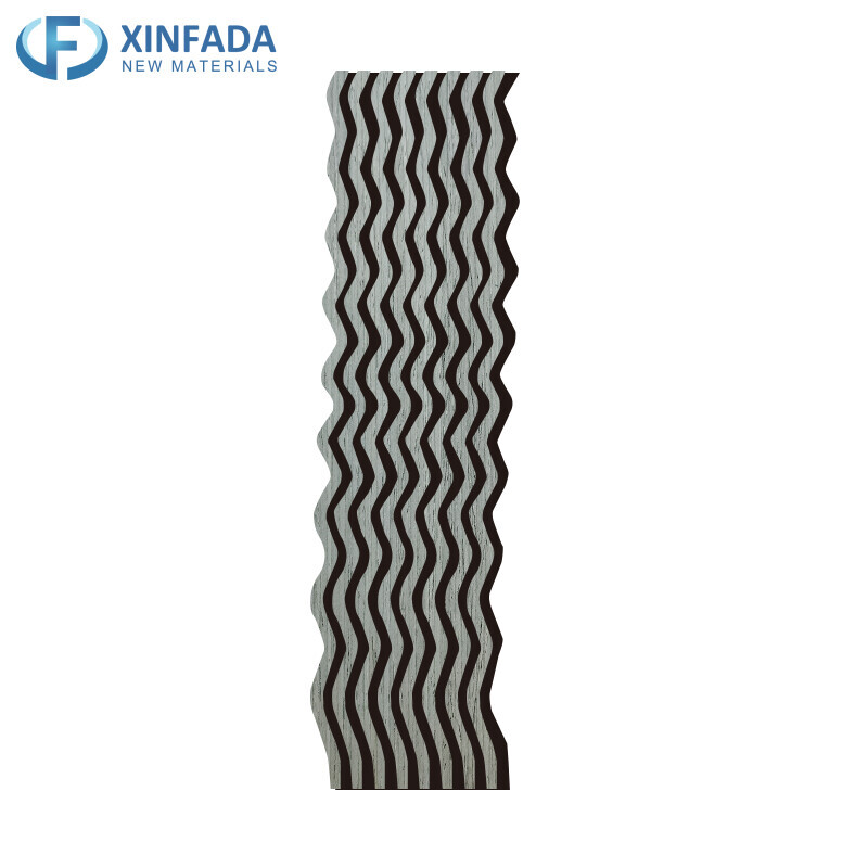 3D Mdf wood Pet Strip Sound-Absorbing fluted panel Acoustic Board Solid oak Wooden soundproof Slat Panel For Wall Panels ceiling