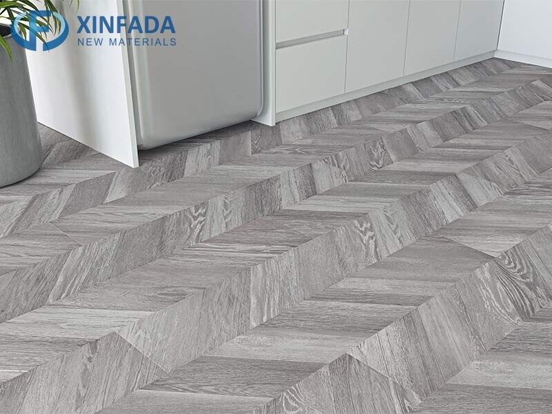 Herringbone Click Lock Flooring Tile Plank Rigid HDF Laminate Wood Flooring