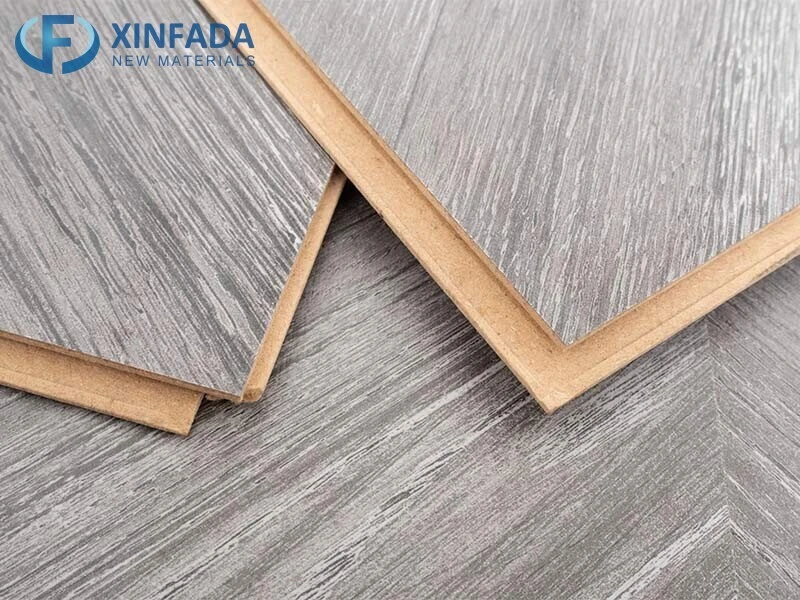 Herringbone Click Lock Flooring Tile Plank Rigid HDF Laminate Wood Flooring