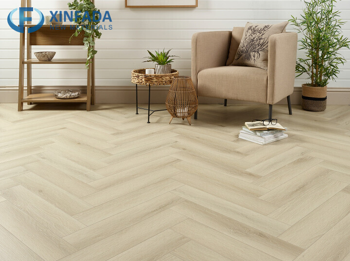 High Grade Luxury Different Thickness Herringbone Vinyl Spc Flooring