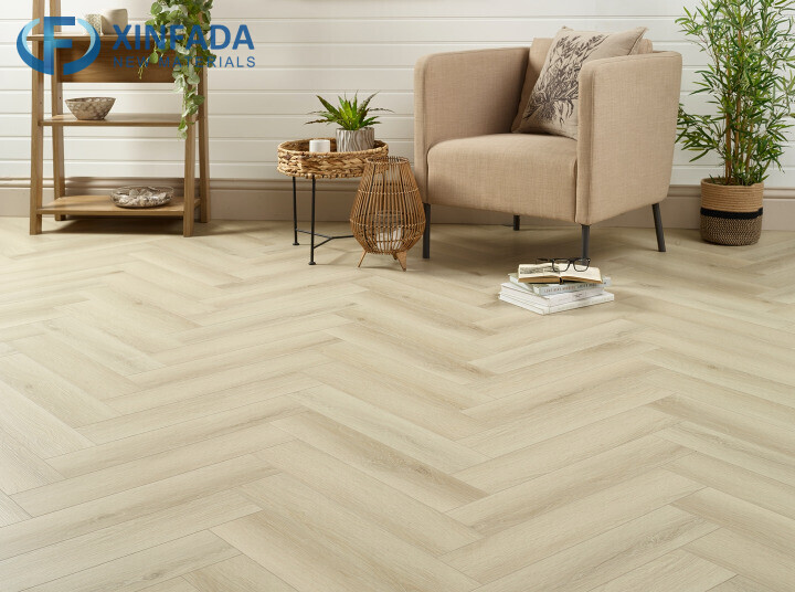 High Grade Luxury Different Thickness Herringbone Vinyl Spc Flooring