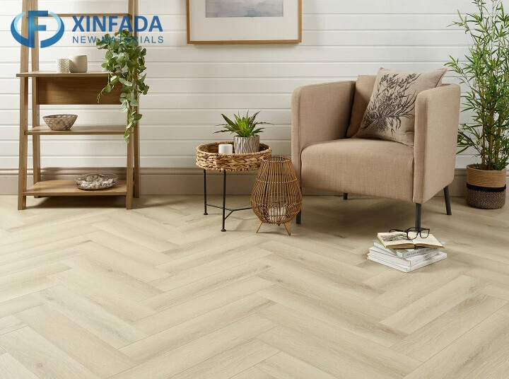 High Grade Luxury Different Thickness Herringbone Vinyl Spc Flooring