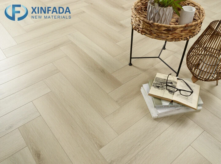 High Grade Luxury Different Thickness Herringbone Vinyl Spc Flooring