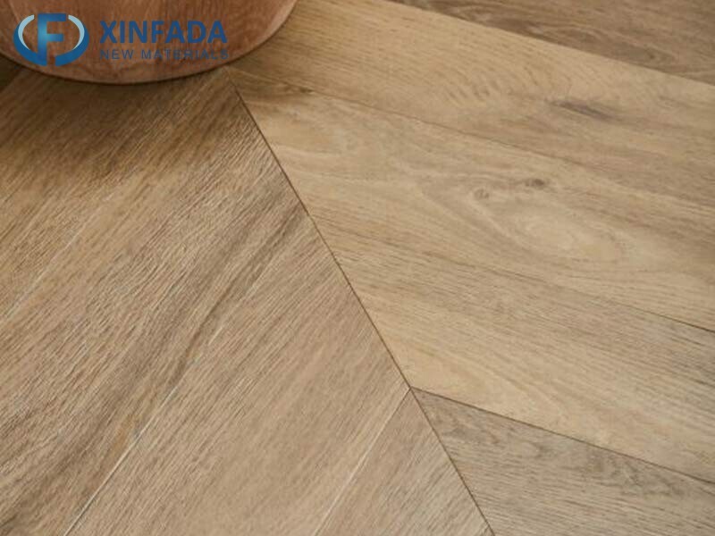 6mm Vinyl Click Herringbone White Marble Interlocking Laminate Spc Floor