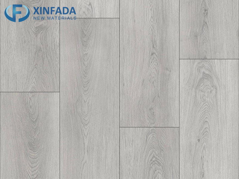 Gray 6mm Stain-Resistant SPC Flooring