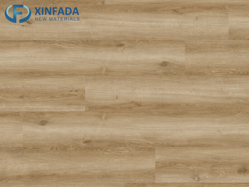 Light Brown Matte Waterproof SPC Flooring