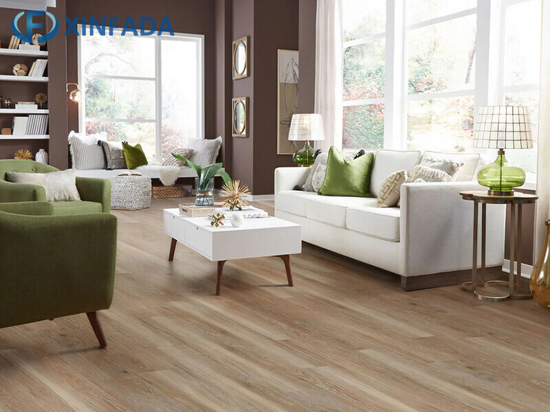 Walnut Wood Grain 20mil Wear-Resistant Vinyl Flooring